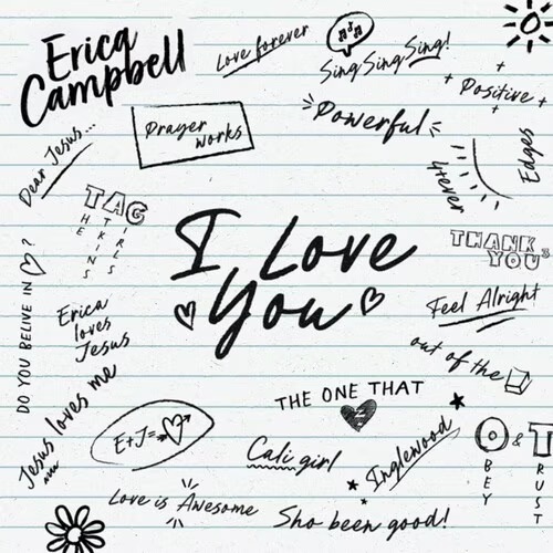 I Love You album cover — Erica Campbell
